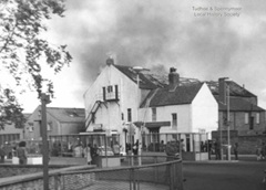 Fire at Cambridge Theatre 1972.