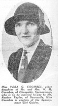 Miss Vera G Coombes.