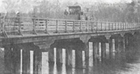Page Bank Toll Bridge 1900's.