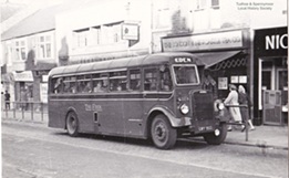 Eden Bus, High Street, Spennymoor. (Norman Robinson).