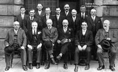 Members of Spennymoor Urban District Council, 1930's.
